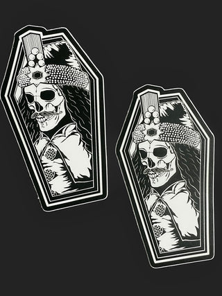 Matte "Vlad Coffin" Sticker - 4"