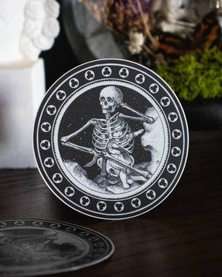 Matte "Behold Thy Darling" Sticker - 3"