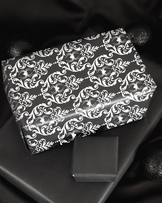 Gift Wrap Sheets (3) - Baroque Spider