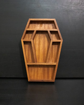 SALE — Coffin Crystal Shelf Blemished