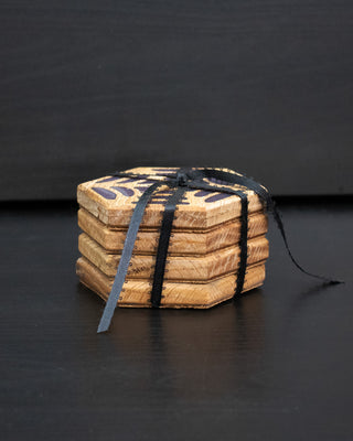 SALE — Spiderweb Coaster Set (4) Sample