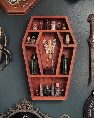 Coffin Crystal Shelf