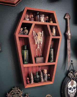 Coffin Crystal Shelf