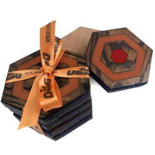 THE DINING Hexagon Coaster Set