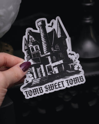 Matte "Tomb Sweet Tomb" Sticker - 4"