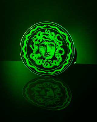 Holographic Green "Medusa" Sticker - 3"