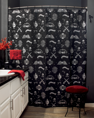 Shower Curtain - Memento Mori