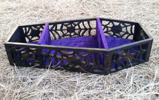 Spiderweb Coffin Shelf
