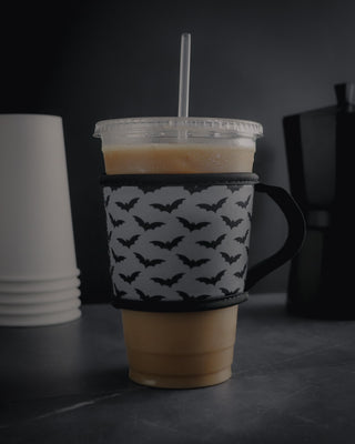 Cup Cozy - Grey Bats