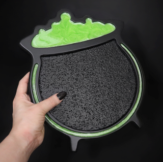 Cauldron Resin Pin Board- GLOW IN THE DARK