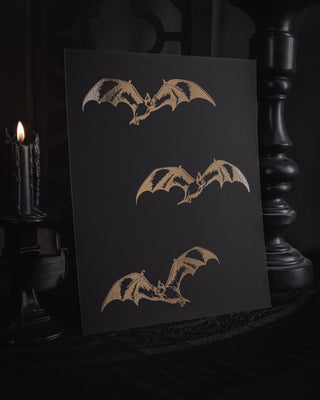 Foiled Art Print - Bat