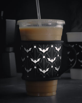 Cup Cozy - Art Deco Bats