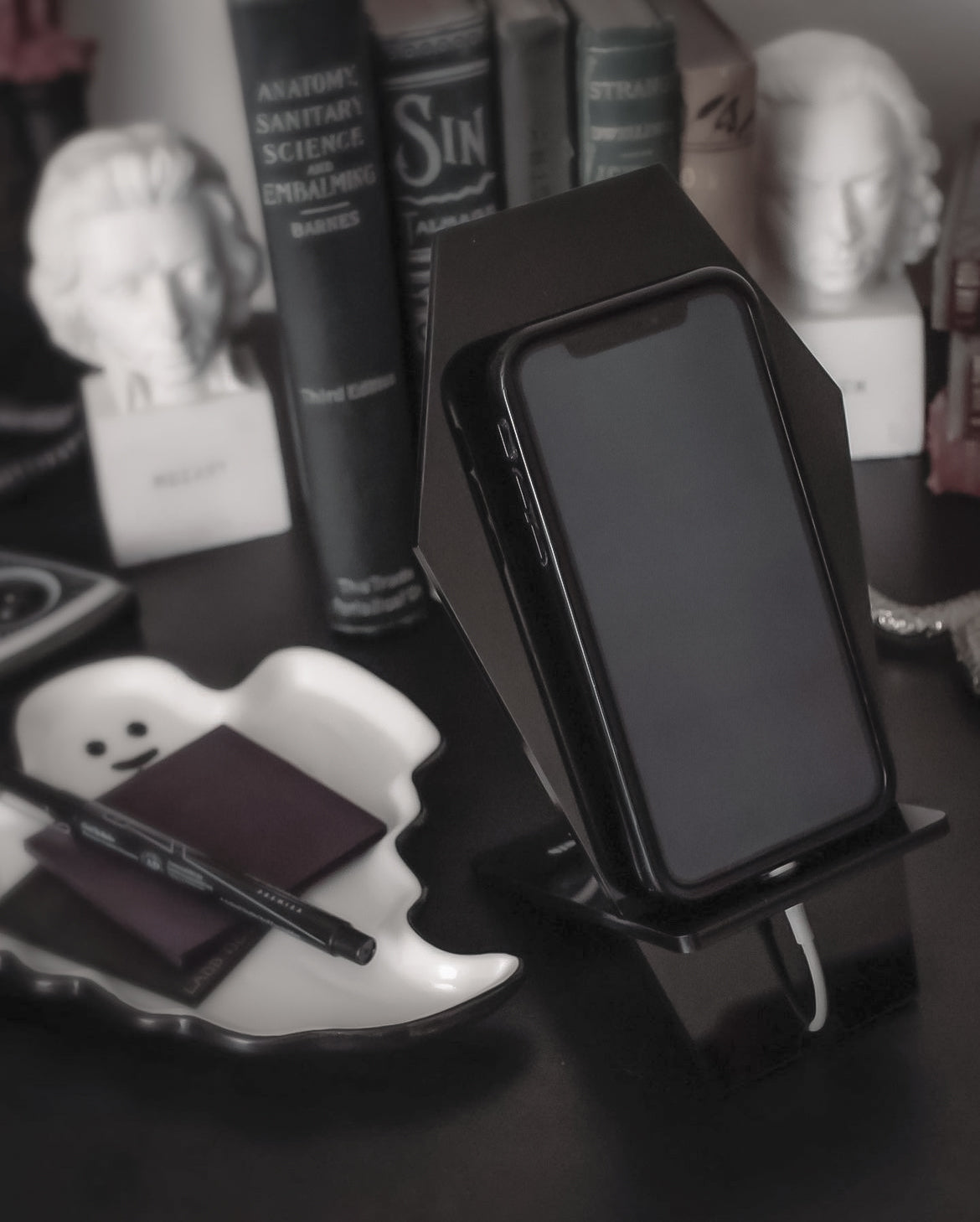 Coffin Phone Stand – Life After Death Designs Coffin Phone Stand – Life After Death Designs