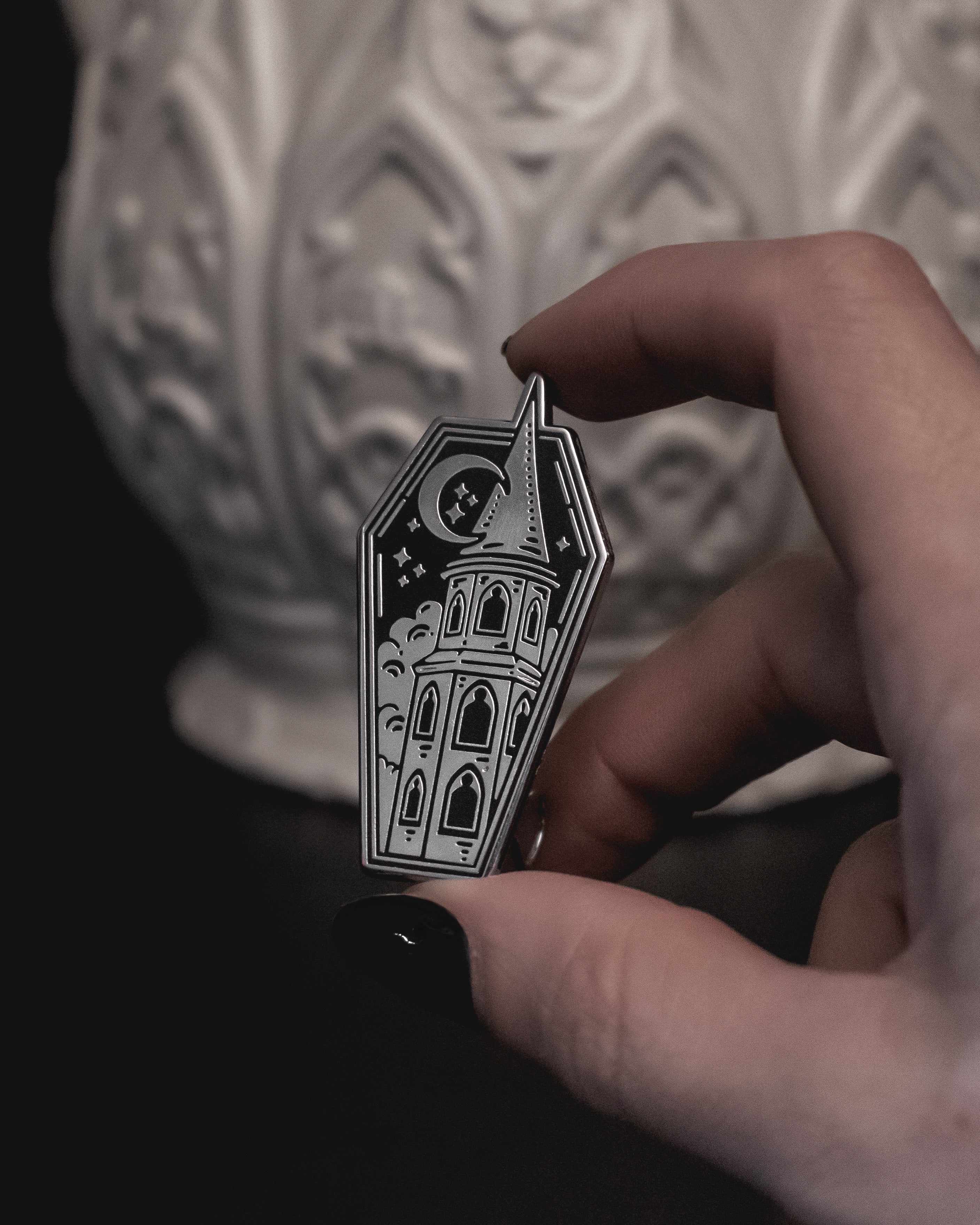 Enamel Pin - Gothic Castle - 2 – Life After Death Designs